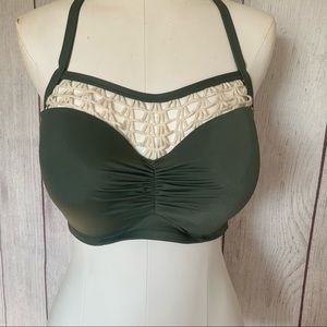 Shade & Shore Bikini Top Halter Underwire